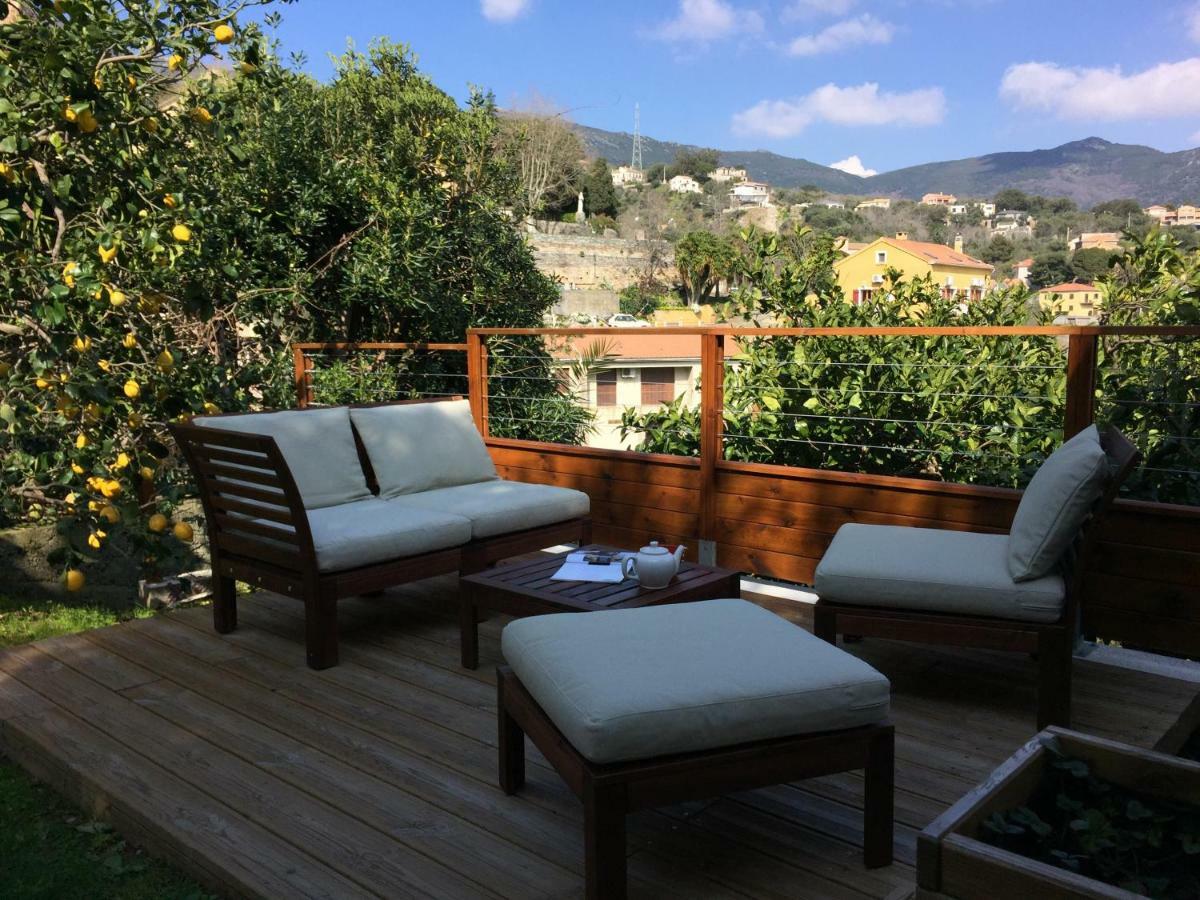 La Petite Villa Marie, Jardin Vue Mer Et Montagne Bastia  Exteriör bild